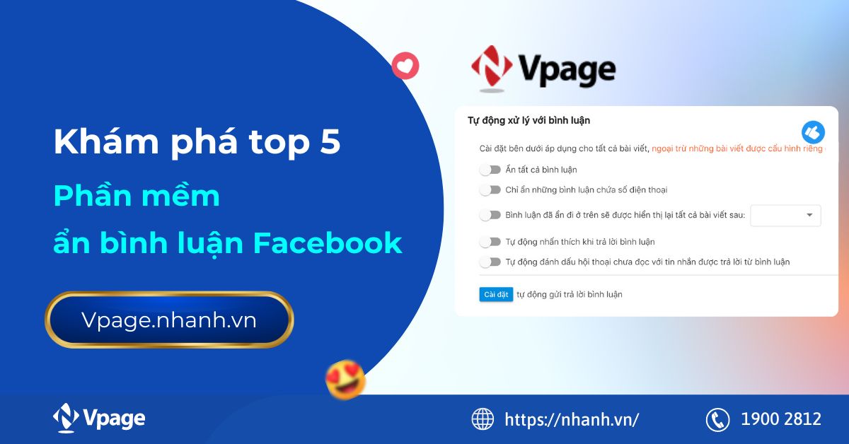 Khám phá top 5 phần mềm ẩn bình luận Facebook